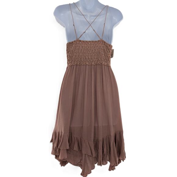 Free People Pink Slip Dress Adella - Picture 8 of 13